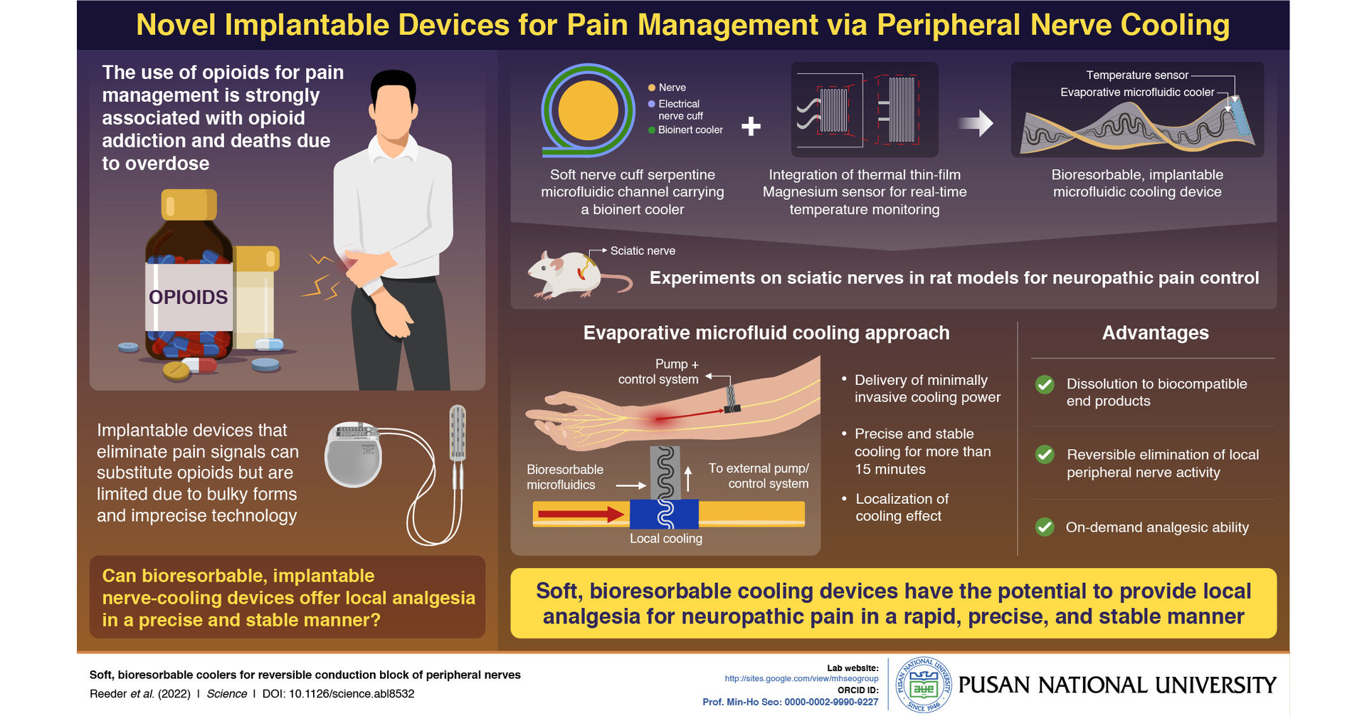 Cooling Away the Pain: Pusan National University Researchers Develop ...