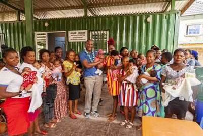 Photo of from GEANCO's Maternal and Family Clinics in Nigeria.