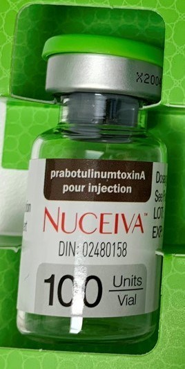 Saisie de médicaments injectables Nuceiva contrefaits au New You Spa de Vaughan (Ontario) (Groupe CNW/Santé Canada)