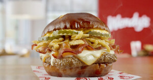Alert: Wendy's Pretzel Bacon Pub Cheeseburger Returns to the Starting Line-Up