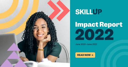 Our newly released SkillUp Coalition Impact Report illustrates key learnings, milestones, and metrics from the first two years of our non-profit coalition, June 2020 – June 2022. Read Now: https://www.skillup.org/our-impact/