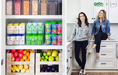 GoGo squeeZ® and The Home Edit are helping families streamline their pantry shelves – so there is less time searching and more time spent together.