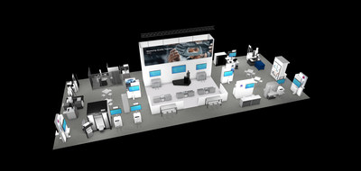 ZEISS Industrial Quality Solutions' expanded main booth in the Quality Pavilion at IMTS 2022