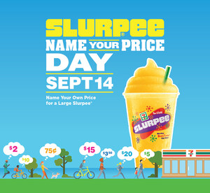 Slurpee® Name Your Price Day is back at 7-Eleven® Canada