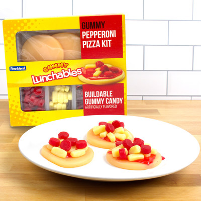 Gummy LUNCHABLES Pepperoni Pizza Kit