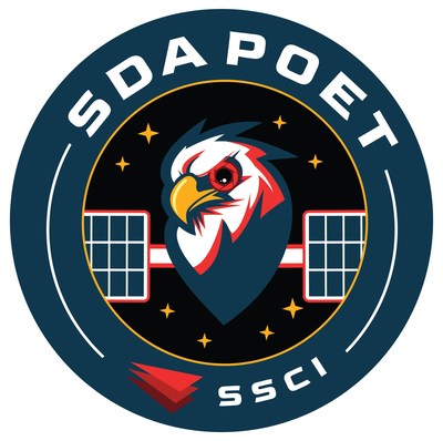 Space Development Agency's official logo for SSCI's Prototype On-Orbit Experimental Testbed (POET)