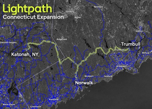 Lightpath Broadcasts Connecticut Community Enlargement