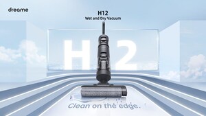 Dreame présente son aspirateur polyvalent eau et poussière H12 qui nettoie tous les types de taches sur des sols durs et complexes