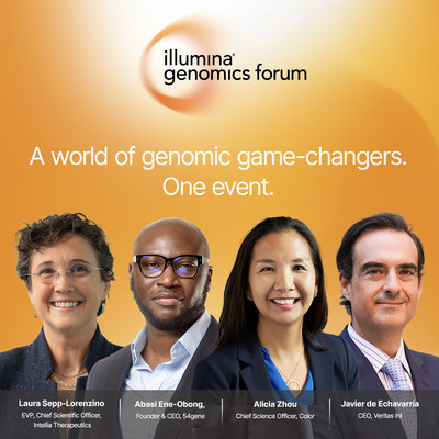Illumina has released the full agenda for its Illumina Genomics Forum, taking place Sept. 28 – Oct. 1 in San Diego. The forum will feature over 70 speakers and panelists, spanning leaders from translational and clinical research organizations, government institutes, and academia, as well as hospital leadership, clinicians, payers, and patient advocates.