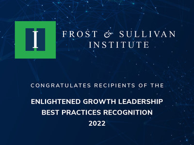 Frost & Sullivan Institute Honors Best-in-Class Companies for ...