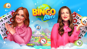 Bingo Blitz Teams Up with A-List Host Drew Barrymore to Reinvent the Classic Game and Celebrate that Bingo is Everywhere