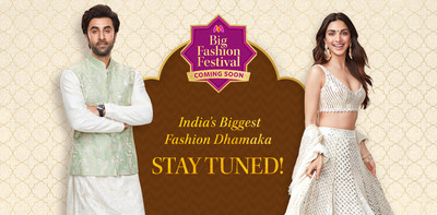 Myntra announces the arrival of one of India’s Biggest Festive Fashion 'Dhamaka' - The Big Fashion Festival (PRNewsfoto/Myntra)