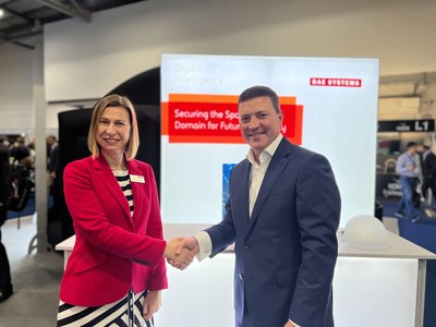 ICEYE - BAE Systems (Steve Young with Liz Seward from BAE Systems)