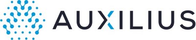 Auxilius logo horizontal - Clinical Trial Financial Management Software (PRNewsfoto/Auxilius)