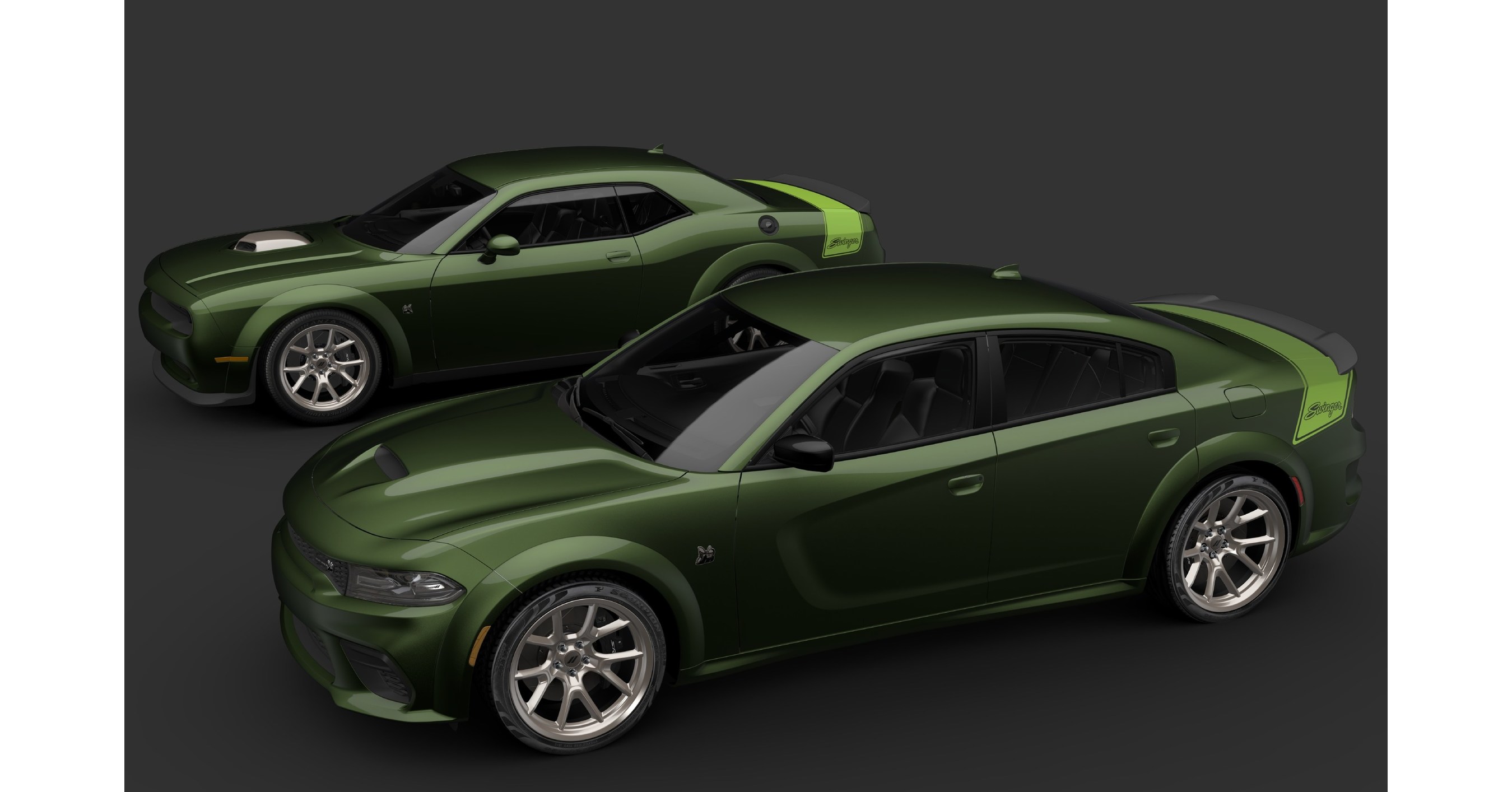 2023 Dodge Challenger and Charger Scat Pack Swinger Special-edition Models  Bring Retro Flair to Dodge 'Last Call' Lineup