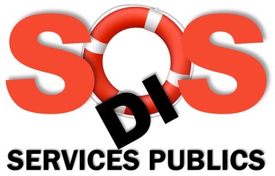 Logo SOS DI Services Publics logo (Groupe CNW/SOS DI Services publics)