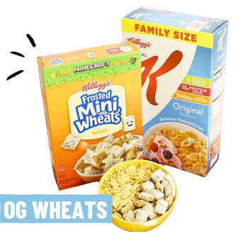 OG Wheats, a combination of Kellogg’s® Frosted Mini-Wheats® and Kellogg’s® Special K® Original will help you fuel your morning
