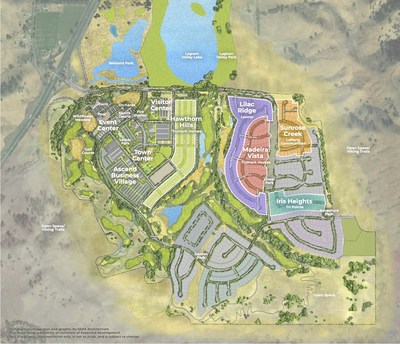 Lennar, Trumark Homes, Tri Pointe Homes and Lafferty Communities will be building the first five neighborhoods in Lagoon Valley, located just off Highway 80, between the San Francisco Bay Area and Sacramento.