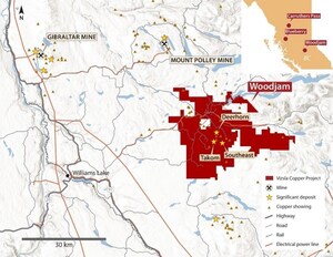 VIZSLA COPPER ANNOUNCES ACQUISITION OF CONSOLIDATED WOODJAM COPPER