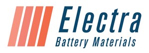 Electra's Study on Integrated EV Battery Materials Facility in Ontario Demonstrates Compelling Economics