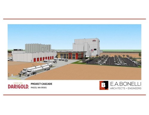 Darigold's new facility in Pasco, Wash. will employ 200 and process some 8 million pounds of milk per day.