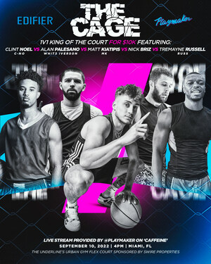 Edifier teams up with Playmaker for a new basketball event: The Cage