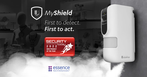 Essence Group Wins 2022 Security Today New Product of the Year Award for MyShield Intruder Intervention Solution Essence Group Wins 2022 Security Today New Product of the Year Award for MyShield Intruder Intervention Solution