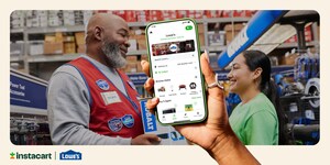 THE HOLIDAYS JUST GOT EASIER - LOWE'S ROLLS OUT SAME-DAY DELIVERY NATIONWIDE WITH INSTACART