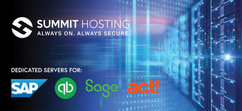 Summit Hosting delivers an industry-leading secure cloud experience for QuickBooks, Sage and other applications. (PRNewsfoto/Summit Hosting) Summit Hosting delivers an industry-leading secure cloud experience for QuickBooks, Sage and other applications. (PRNewsfoto/Summit Hosting)
