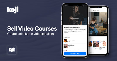 Sell Video Courses on the Koji App Store