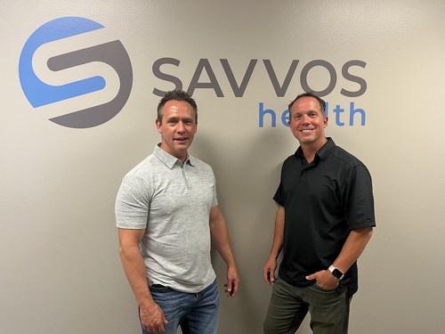 Lou Morin (left) and Jake Vacrel (right) founders of Savvos Health