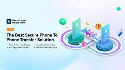 Wondershare MobileTrans provides a more efficient transfer solution that is compatible with the new iPhone 14.