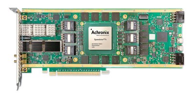VectorPath Accelerator Card Featuring Speedster7t FPGA (Photo: Achronix)