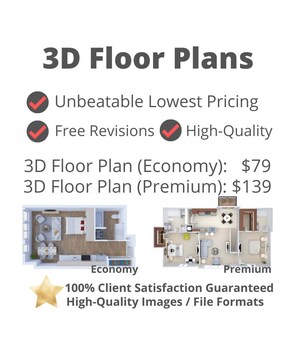 The 2D3D Floor Plan Company Launches 2D to 3D Floor Plan Conversion Service with Free Revisions