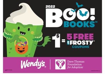 Celebrate Trick or (Frosty) Treat Season with Wendy’s Boo! Books Benefiting the Dave Thomas Foundation for Adoption