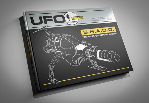 The UFO: S.H.A.D.O. Technical Operations Manual, available November 14, 2022, from Anderson Entertainment