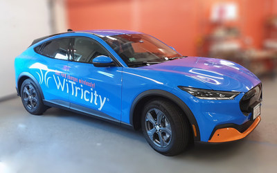 WiTricity will display its first 2022 Ford Mustang Mach-E upgraded with the WiTricity Halo wireless charging system at the North American International Auto Show.