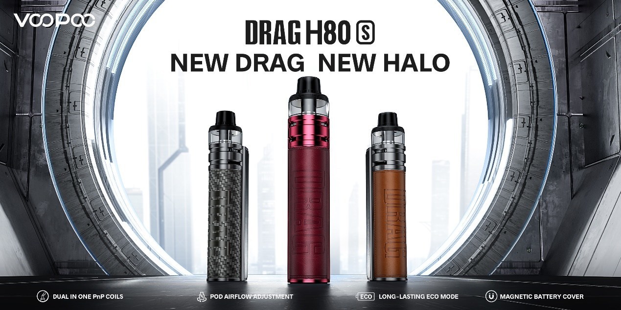 New Drag, New Halo! VOOPOO DRAG New Products Released