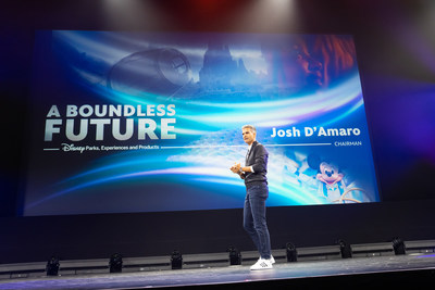 A Boundless Future: Disney Parks, Experiences and Products On Sunday, September 11, 2022, Disney Parks, Experiences and Products Chairman Josh D'Amaro shared a look at Disney’s boundless future. With announcements and updates from around the world, the D23 Expo audience got a behind-the-scenes look at the big dreams of Disney Imagineers.