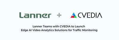 Lanner Teams with CVEDIA to Launch Edge AI Video Analytics Solutions for Traffic Monitoring