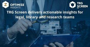 TRG Screen Delivers Actionable Insights for Legal, Library and Research Teams