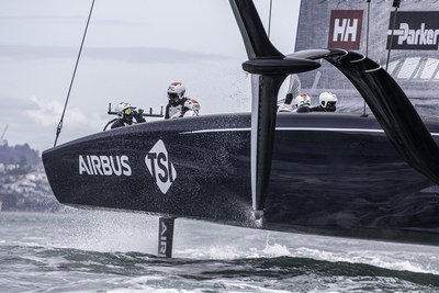 New York Yacht Club American Magic in action during training for 36th America's Cup in Auckland,New Zealand. 17th August 2020. Credit/Provider: Will Ricketson for NYYC American Magic.
