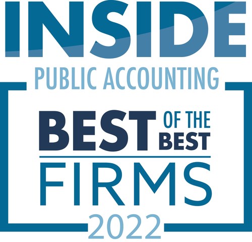 Porte Brown LLC announces it was named a national Best of the Best firm by INSIDE Public Accounting (IPA) for the third year in a row.