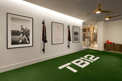 TB12 training area at the Encore Fitness Center. Courtesy of Wynn Las Vegas.