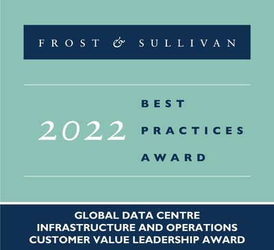 2022 Global Data Centre Infrastructure and Operations Customer Value Leadership Award