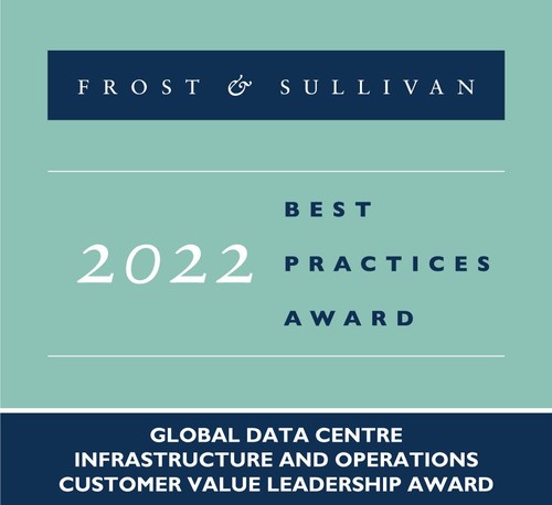 2022 Global Data Centre Infrastructure and Operations Customer Value Leadership Award 2022 Global Data Centre Infrastructure and Operations Customer Value Leadership Award