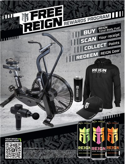 Customers WIN big and get rewarded with REIGN's First Ever National Total Body Fuel Loyalty Program