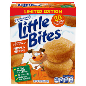 Little Bites® Officially Welcomes Fall by Re-Introducing Pumpkin Muffins