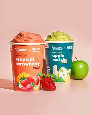 Jamba and Revive Superfoods Have Blended Up a New Collaboration to Bring Jamba-Inspired Smoothie Kits to Fans Nationwide