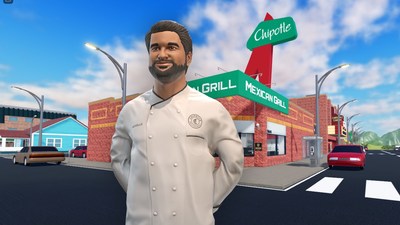 In Chipotle Grill Simulator, Head Chef Nevielle Panthaky invites users into the kitchen to learn the authentic cooking techniques and unique framework of ingredients required to make Garlic Guajillo Steak.